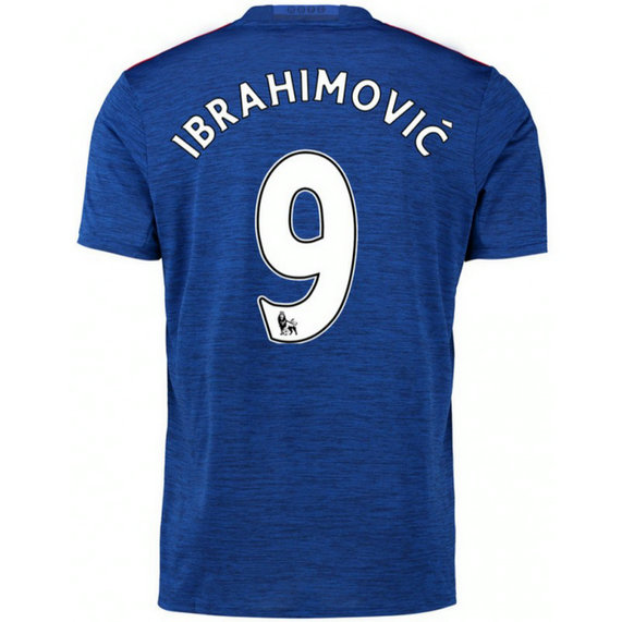 Maillot Manchester United IBRAHIMOVIC 2016/2017 Extérieur