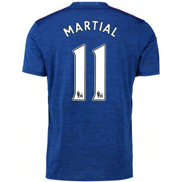 Maillot Manchester United MARTIAL 2016/2017 Extérieur
