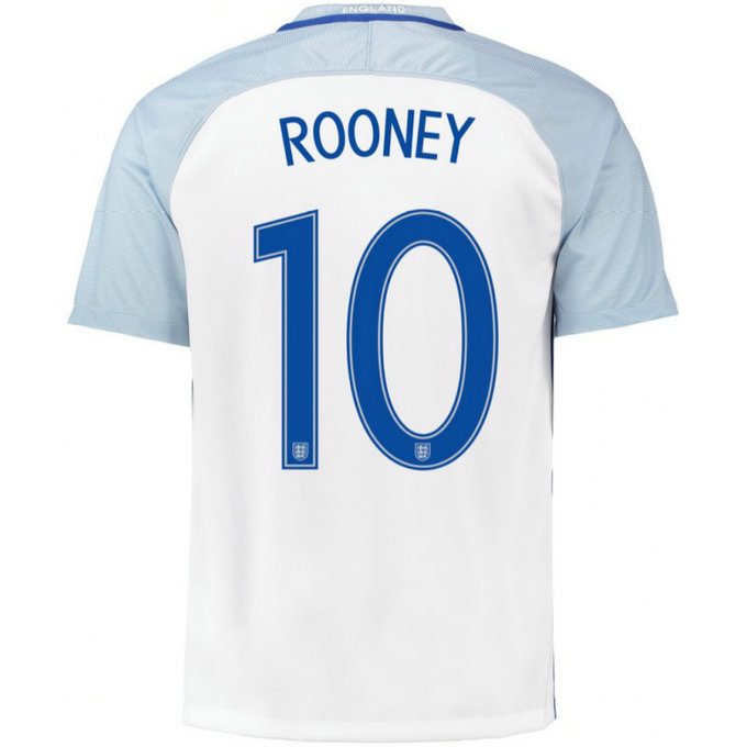Maillot Angleterre ROONEY 2016/2017 EURO 2016 Domicile