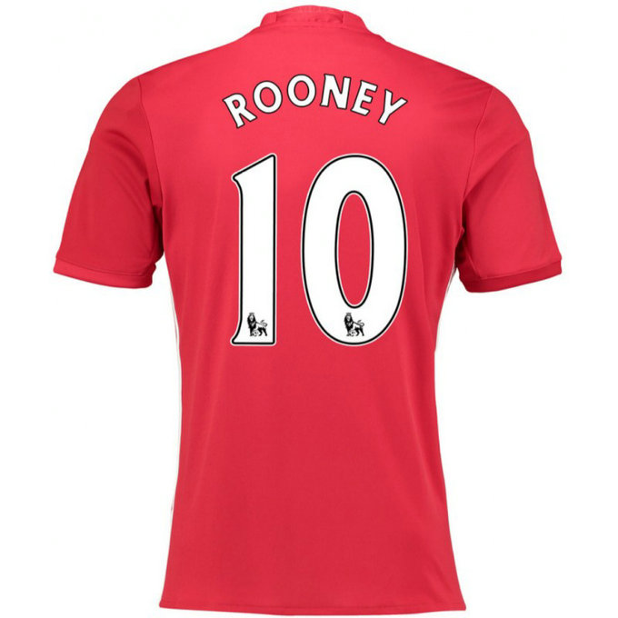 Maillot Manchester United ROONEY 2016/2017 Domicile