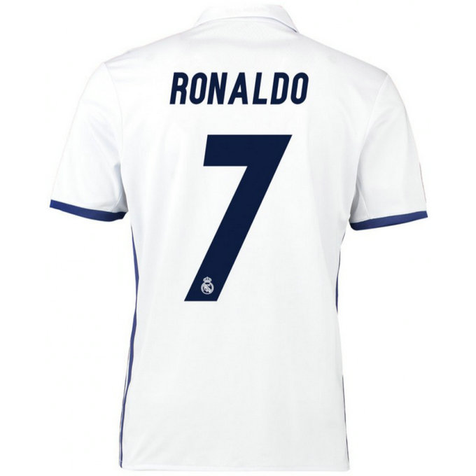 Maillot Real Madrid Enfant RONALDO 2016/2017 Domicile