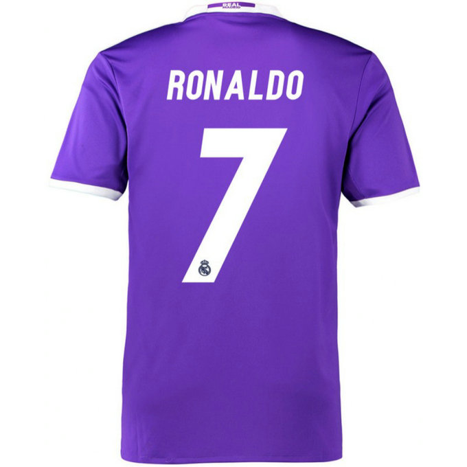 Maillot Real Madrid RONALDO 2016/2017 Extérieur