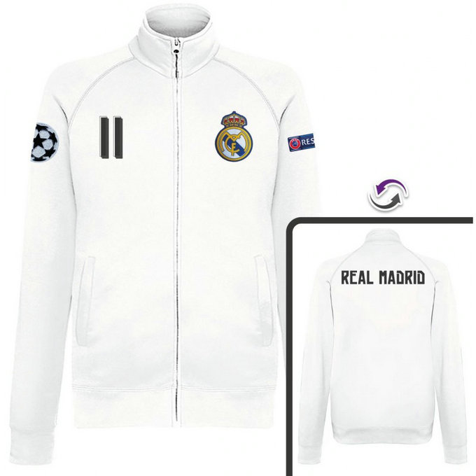 Veste Real Madrid Bale 2016/2017 Blanc