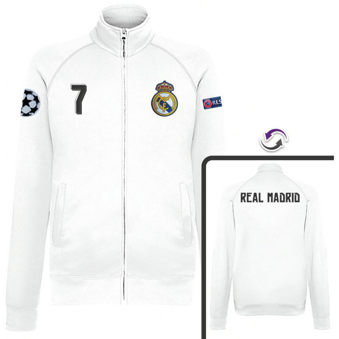 Veste Real Madrid Ronaldo 2016/2017 Blanc