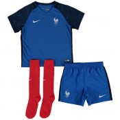Ensemble Equipe de France Enfant 2016/2017 EURO 2016 Maillot Short Chaussettes Domicile Site Officiel