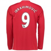 Achat Maillot Manchester United IBRAHIMOVIC 2016/2017 2016/2017 Domicile Manches Longues