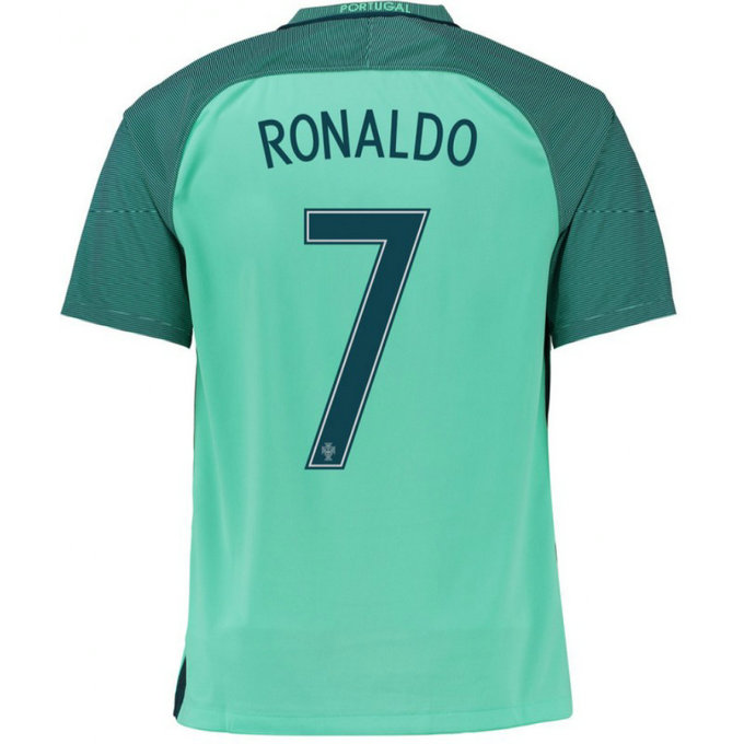 Maillot Portugal Enfant RONALDO 2016/2017 EURO 2016 Extérieur