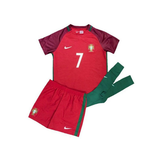 Ensemble Portugal Enfant RONALDO 2016/2017 EURO 2016 Domicile