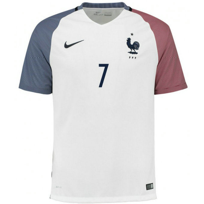 Maillot Equipe de France Enfant GRIEZMANN 2016/2017 EURO 2016 Extérieur