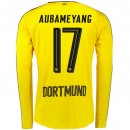 Maillot Dortmund AUBAMEYANG 2016/2017 Domicile Manches Longues Vendre Alsace